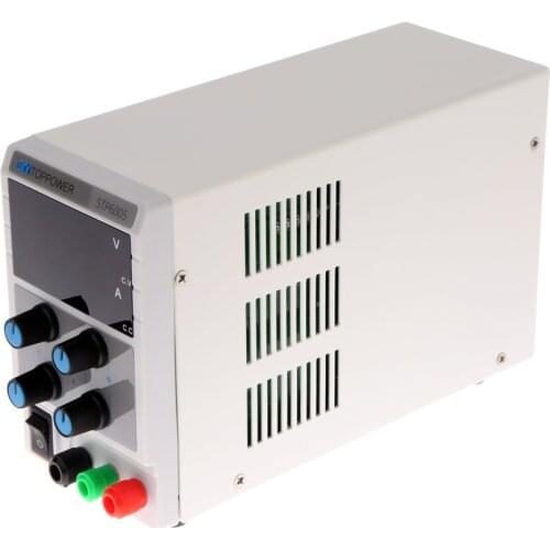 0-60V 0-5A Mini Digital Regulated DC Power Supply Adjustable Output Voltage Current STP6005 US Plug