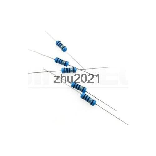 20PCS 1K 2K 4.7K 10K 100K 10R 100R1M 3W Resistance Fixed Metal Oxide Film Resistors Blue