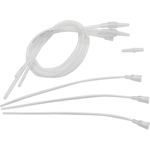 200 Pcs Parrot Little Bird Oral Gavage Needle Outer Diameter 2mm/3mm Length About 30cm/13.5cm Silicone Soft Tube