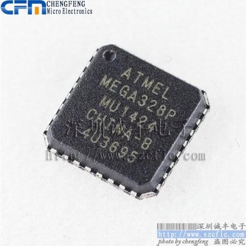 5pieces ATMEGA328P-MU QFN MCU