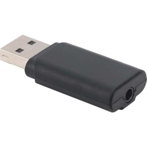 Car Bluetooth V5.0 Adapter 2 in 1 Wireless Audio Adaptor 3.5mm Aux FM with Memory Card Slot Bluetooth Adapter