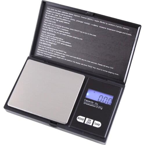 Digital Scale Electronic Jewelry Pocket Gram Coin Precise 50g/0.01g