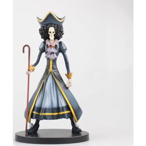 One Piece 15TH Edition Brook Action Figuers 20cm PVC Boxed Model Toys