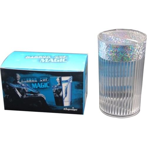 1 Pcs Mirror Glass Stage Magic Tricks for Professional Magician Trick Magic Cup Magic Props Illusions Magic Gimmick
