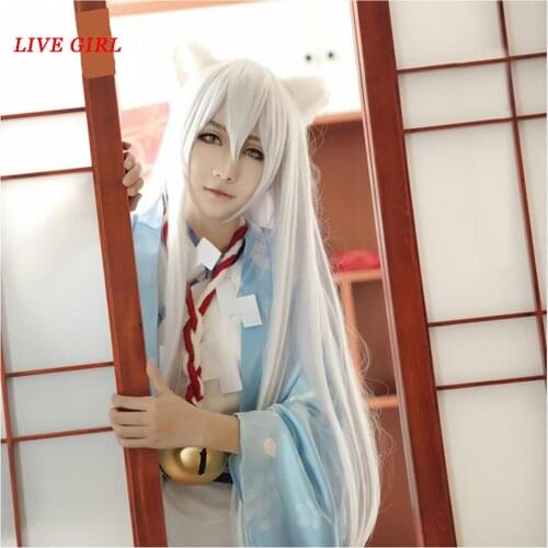 LIVA GIRL kokkurisan Cosplay Wig Gugure! Kokkuri-san Costume Play Wigs Halloween Costumes Hair