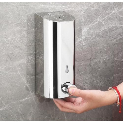 Fashion 1500 ml Capacity 304 stainless steel material wall mounted bathroom soap dispenser hotel products accessories
