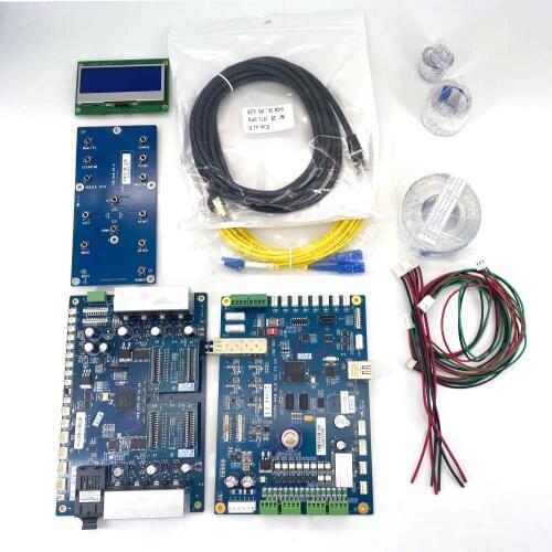 New 1 set Double head Hoson Board for Epson xp600 printhead printer board kit for flatbed Printer supports the Z axis