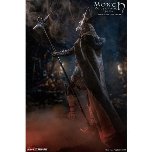 For Sale 1/6th Long Cloak Coat Model TBLeague PL2020-169B Egyptian Eagle God Mengtu Month Deity of War Sliver For Fan Collection