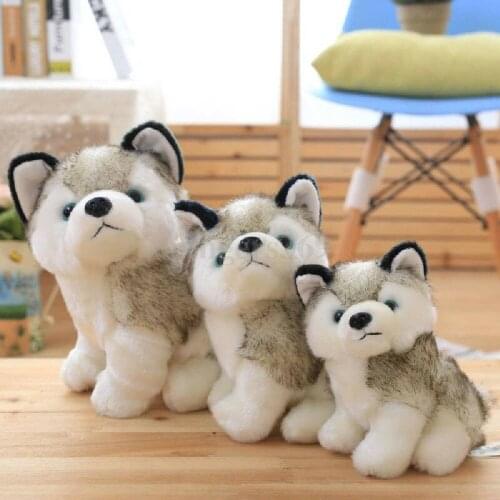 Plush Doll Soft Toy Stuffed Animal Cute Husky Dog Baby Kids Toys Birthday Gift