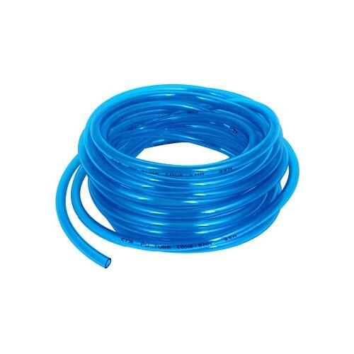 PU Polyurethane Air Tubing Pneumatic Pipe Tube Hose Clear Blue 10x6.5mm 10M