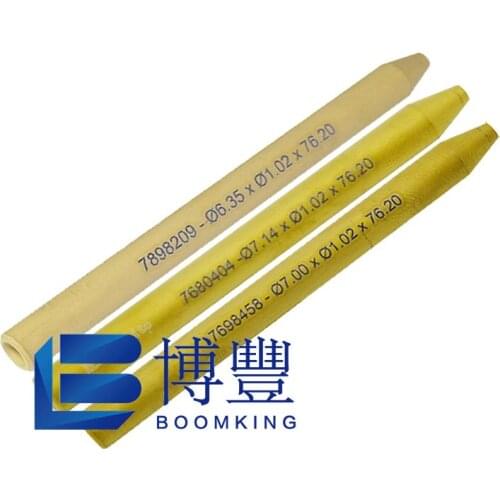 Golden Nozzle 6.35/7.0/7.14*1.02*76.2Golden sand tube,Water knife sand tube，sandpipe for water jet cutting machine