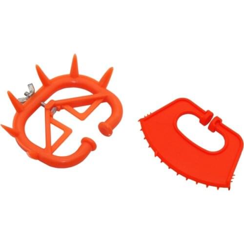 Durable Plastic Calf Cow Cattle Weaning Weaner Anti Sucking Milking Stop Kit Cow Nose Thorn Farm Animal Equipment 2 Pcs