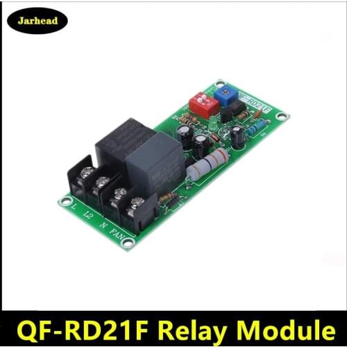 AC100V-220V Adjustable Timer Control Relay Module Turn Off Delay Switch Board For Exhaust Fan QF-RD21F