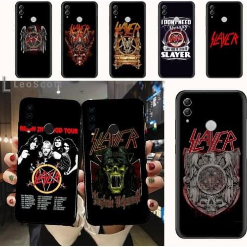 Slayer Heavy Metal Rock Band Amazing Phone Case For Huawei Honor view 7a5.45inch 7c5.7inch 8x 8a 8c 9 9x 10 20 10i 20i lite pro
