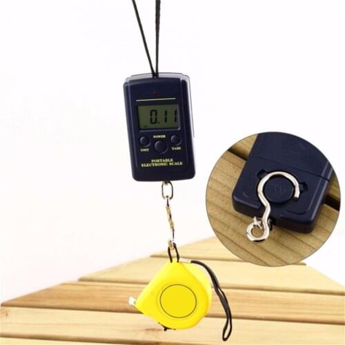 Mini Electronic Scale Digital Scales Portable 40kg x 20g balance Hanging Luggage Digital Weight Scale