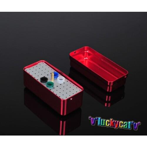 Dental Autoclave Disinfection Box Case Holder For Endodontic Reamers 60Holes