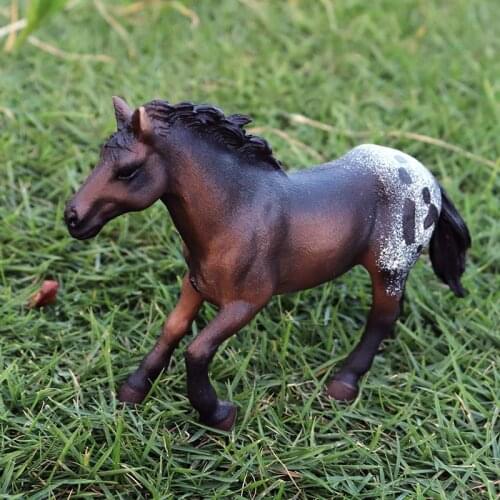 Farm Stable Animals Models Quarter Appaloosa Harvard Hannover Horse Collection Figures Educational Toys for Children