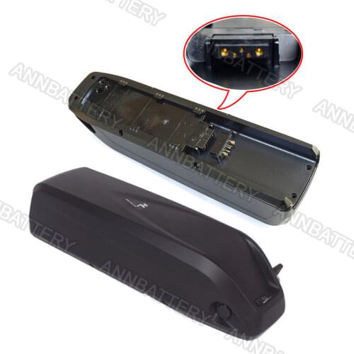 E-bike lithium battery box 5Pin discharge port HaiLong case For DIY 36V or 48V 10Ah-15Ah li-ion battery pack with 18650 holder