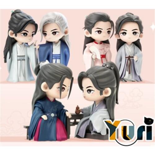 WORD OF HONOR Official Original Shan He Ling Simon Gong Jun Wen Kexing Zhou Zishu PVC Figure Doll Model Display Stand Kid Gift C