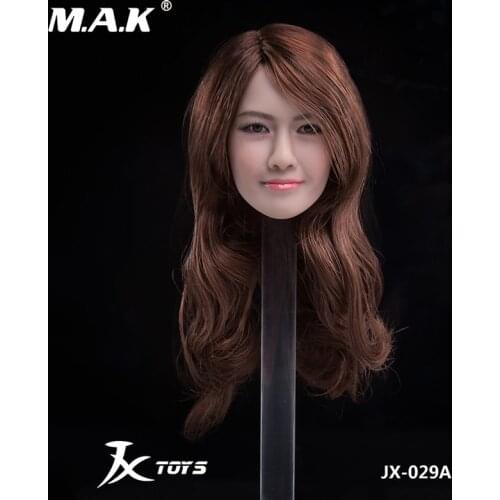 GIRL head JXTOYS-029 1:6 Scale Lim Yoon A/B Yoona Asian beauty Female Head Sculpt Model For TBL Phicen Pale 12" Figure body