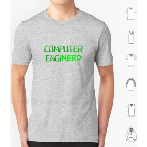 Computer Engineer Enginerd T Shirt 6xl Cotton Cool Tee Computer Engineering Mechanical Programming Programmer Coding Coder