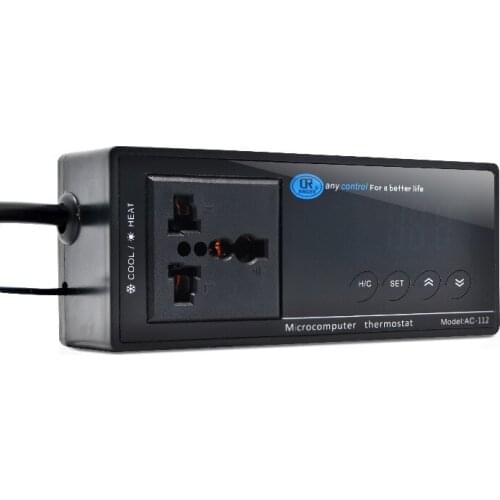 220VAC multifunction Digital Aquatic animals thermostat with COOL HEAT output