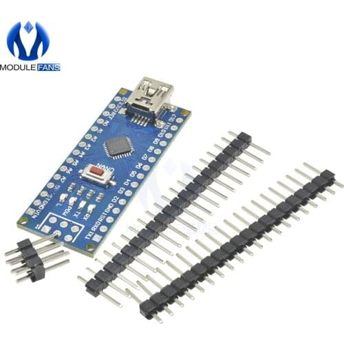 5PCS CH340 ATmega328P Controller Board Compatible For Arduino Nano CH340 USB Driver Nano V3.0 ATmega328 Replace FT232RL