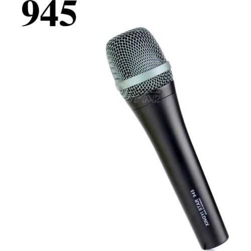 Professional Handheld Super Cardioid Vocal Dynamic Microphone System For e945 e 945 Stage Singer Studio Karaoke Moving coil Mic