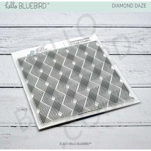 JC Multiple Crossing Lines Clear Rubber Stamps Seals Silicone for Scrapbooking Paper Card Make Craft Sheet Model Template Decor