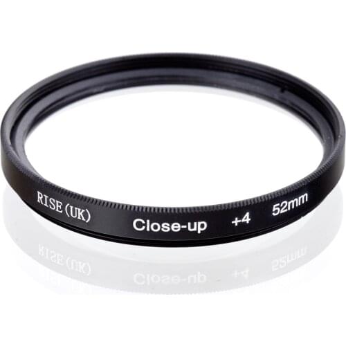 RISE(UK) 52mm Macro Close-Up +4 Close Up Filter for All DSLR digital cameras 52MM LENS