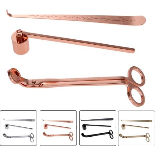 3pcs/set Candle Wick Trimmer Candle Wick Dipper Candle Snuffer Candle Care Repair Tool Candle Accessory Home Decoration