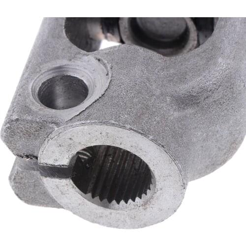 30T 14mm Polished Steering Ball U-Joint Coupler For ATV UTV Go Golf Cart