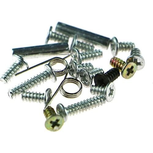 50sets Brand New Screws + L R Springs + Strut Small Metal Fittings Full Set for Nintendo NDSL