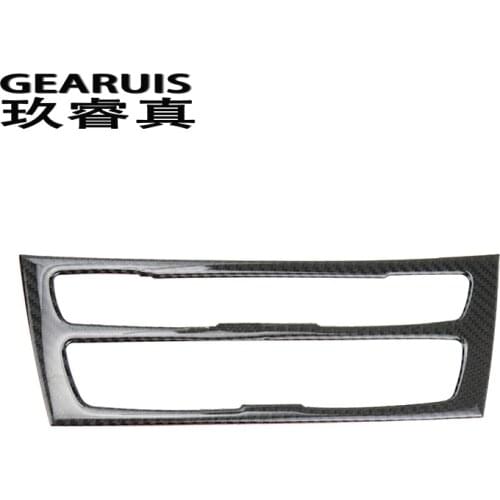 Carbon Fiber Car Interior Air Conditioning CD Panel Cover Trim For BMW F20 F21 1 Series 118i 120i 135i RHD LHD Auto Accessories