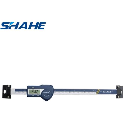 200 mm Digital Scale Horizontal Linear LCD Display Inch Metric Caliper Scale