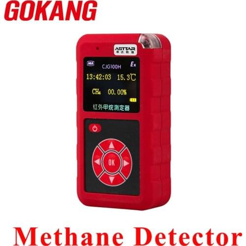 GOKANG CJG100H Portable Infrared Methane Gas Alarm Detector CH4 explosion-proof Professianl Industrial Gas Analyzer Meter