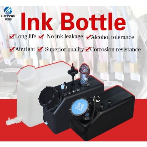 Top sell!UV ink tank 1.5L 2L ink bottel for eco solvent printer ink cartridge