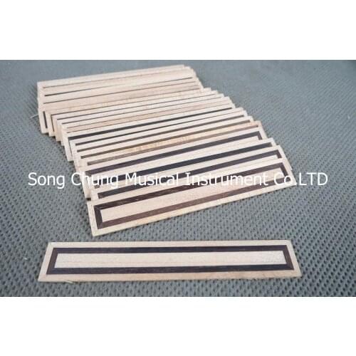 Classical Guitar maple bridge 10pcs tie blocks maple inlay Rosewood A-07