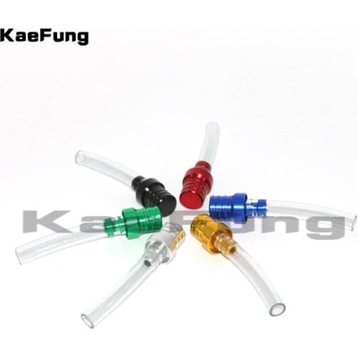 Motorcycle Dirt Pit Bike parts Fuel Gas Tank Cap Air Vent oil Breather Hose Anti Reverse