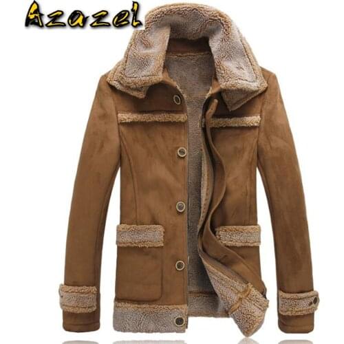 2019 European Vintage Mens Fur Coat For Winter Plus Size 5XL Mans Faux Fur Jackets Men Leather Jackets Oversized Streetwear A868