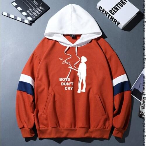 Autumn Spring Fashion The Cure Men hoodies Rock And Roll Casual New Printed BOYS DO NOT CRY Long Sleeve band Cotton sweatshirts