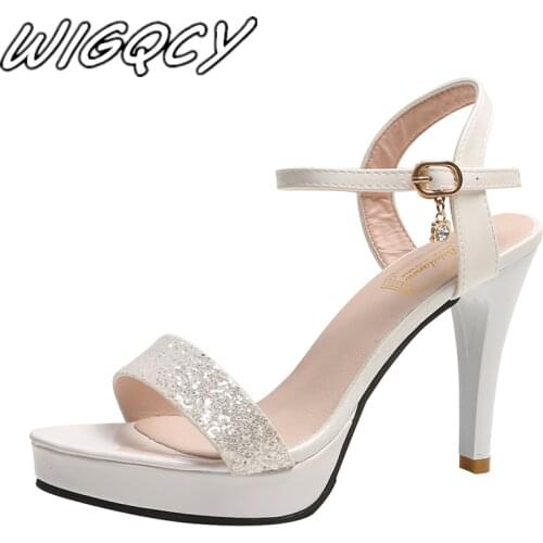 2020 new Elegant Slingbacks Shoes Thin Heel Women Shoes High Heels Party Office Lady Sandals Shoes Woman zapatos de mujer PU