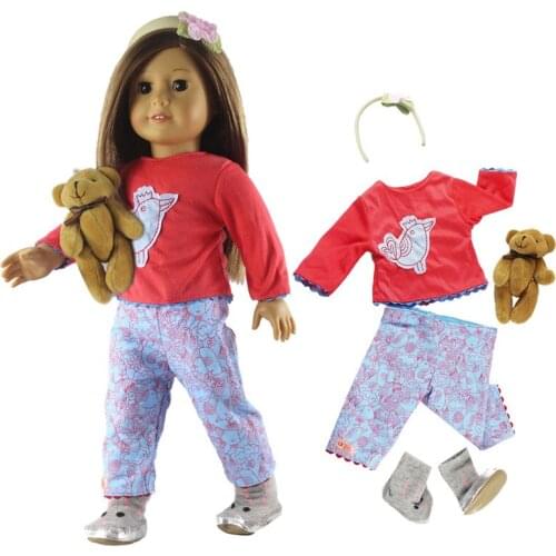 New 18 inch Doll Clothes Outfit for 18 inch American Doll Many Style for Choice #33