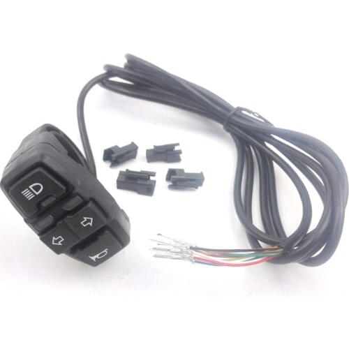 Self-locking headlights Turn signal Horn Switch