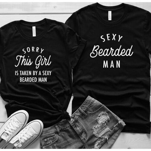 New Girlfriend Boyfriend Tshirt Cute Valentine Women Streetwear Tops Printed Couple T Shirts Vintage Plus Size White