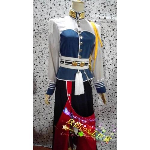 2016 Anime APH French Uniform Axis Powers Hetalia France Female Cosplay Costume Francoise Bonnefoy Costume