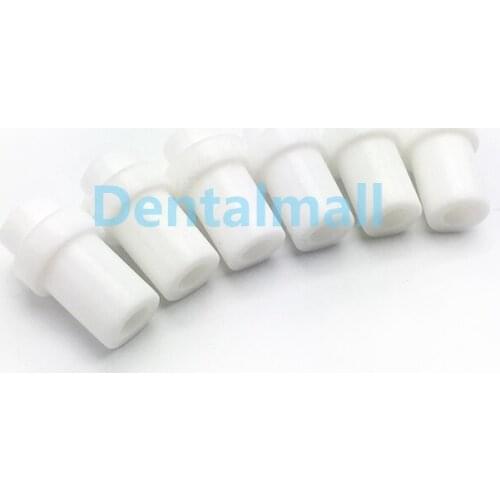 10pcs Dental Saliva Ejector Evacuation Valve HVE Adapters Tips Rubber