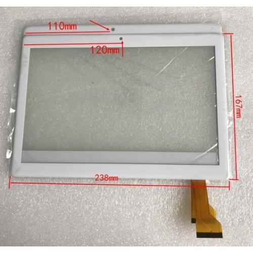 2.5D new 10.1'' for KT107 MJK-1082-FPC CH-10114A1-PG-FPC314 Digitizer Panel Touch Screen CH-10114A5 J-S10 ZS CYH