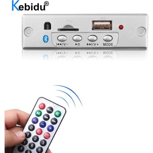 Bluetooth Audio Car MP3 WMA Decoder Board USB TF FM Radio Module Wireless Bluetooth 12V MP3 Player with Remote Control