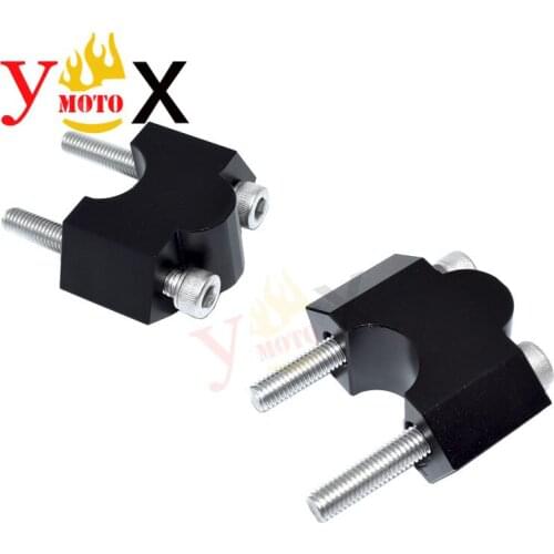 CNC Sport Bike Drag Handlebar Riser Clamp Adapter Higher Rise Up 20MM For Kawasaki Z800 2013-2016 Z300 2014-16 Z250 2012-13